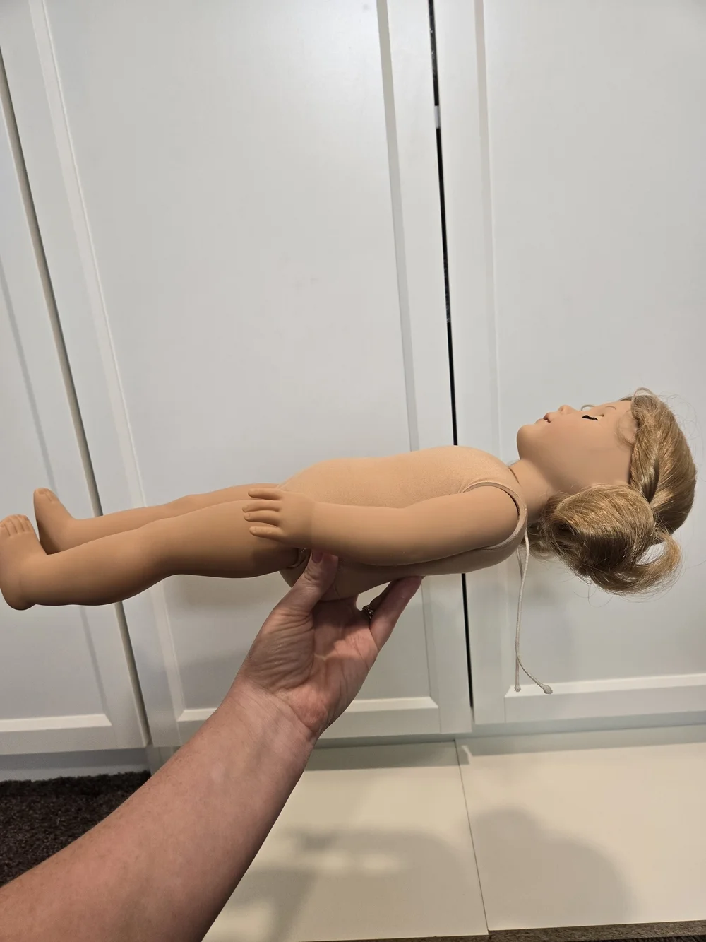 American Girl doll Just Like You/jly #21 girl of today with pin curls in box
